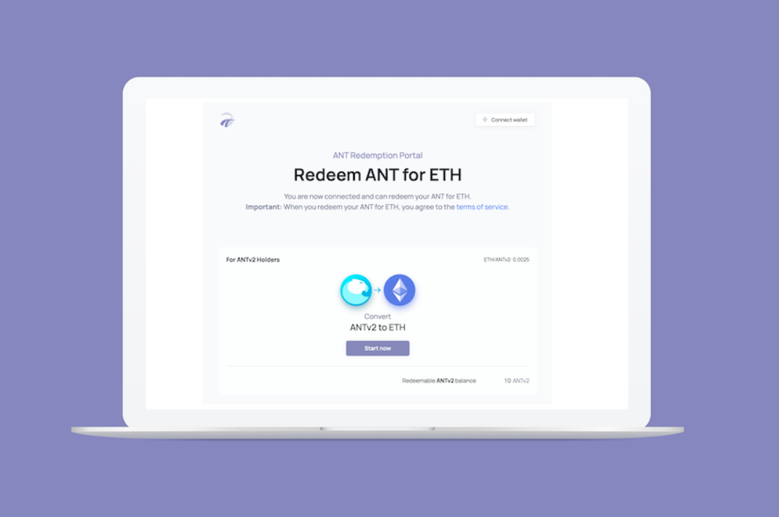 아라곤 협회 해산, 보유자들은 모든 $ANT를 $ETH로 교환해야 함 | 토큰 인사이트