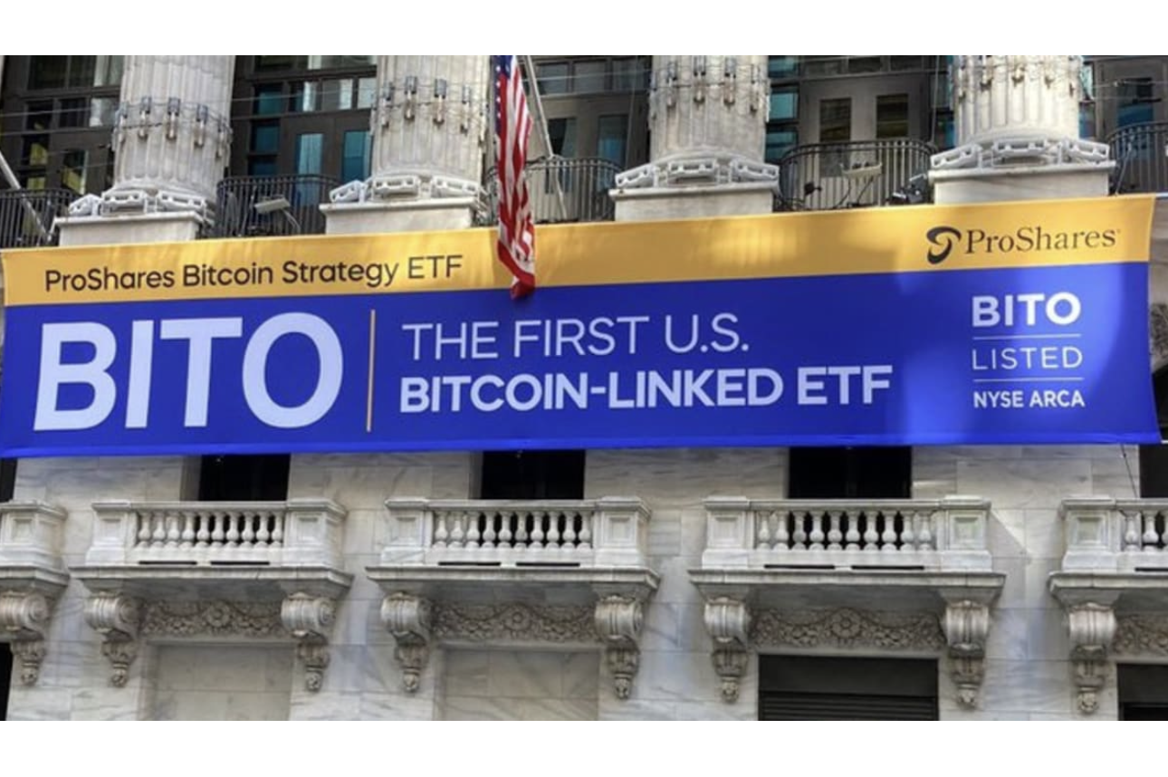 ProShares 비트코인 선물 ETF 자산 규모 10억 달러 돌파 | TokenInsight